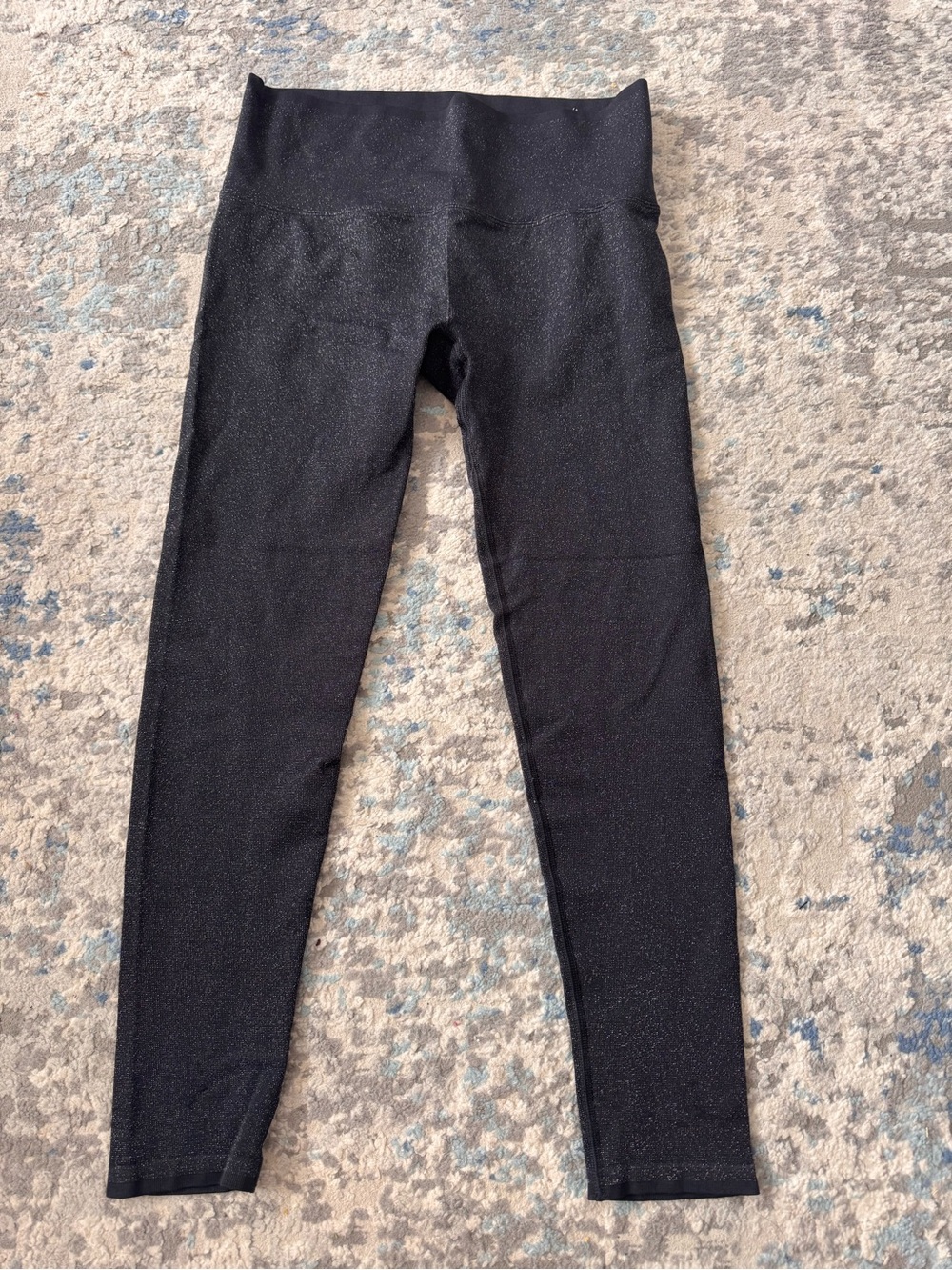 all in motion Black Shimmer High-Rise Leggings